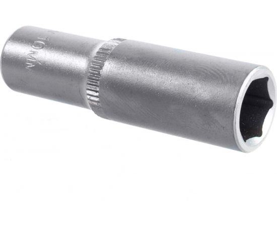 Головка торцовая удлиненная МАСТЕР (10 мм; 1/4""; Cr-V; FLANK) Зубр 27717-10 