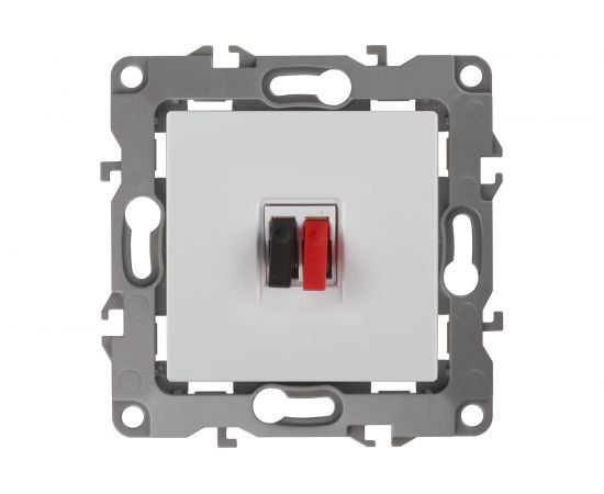 Аудио розетка ЭРА 12-3111-01 IP20, 12, белый Б0027451 