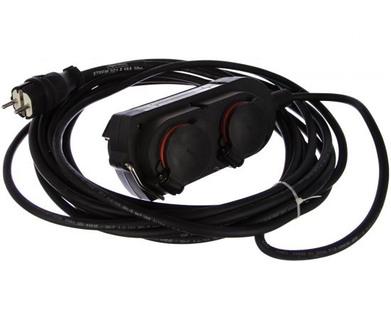 Удлинитель Alpenbox Male Schuko - Female 4, IP44 XTREM 3G1.5 10 м 0400011 