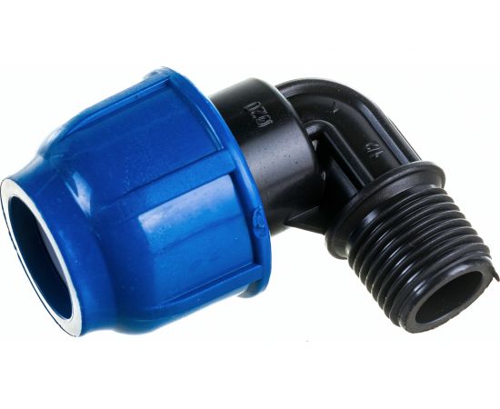 Отвод компрессионный PN16 (20 мм; 1/2"") с наружной резьбой RTP 11548 – изображение 2