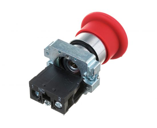 Кнопка ЭРА LAY5BS142, грибок с ключом, красный, d22мм, 240В, 1р 20/200/3200 Б0045637 – изображение 2