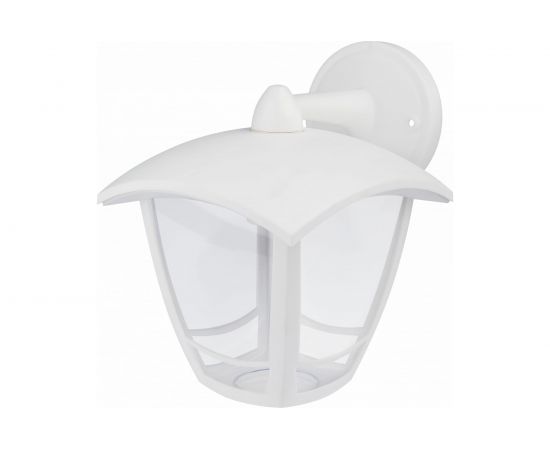 Садово-парковый светильник ЭРА 4 грани, белый, настенный, вниз Б0051196 – изображение 2