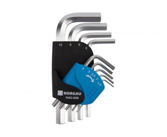 Набор шестигранных ключей NORGAU N42-009 061003809 – изображение 2