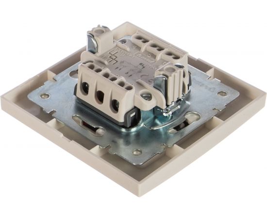 Двойной выключатель с подсветкой LEZARD RAIN белый 703-0202-112 – изображение 2