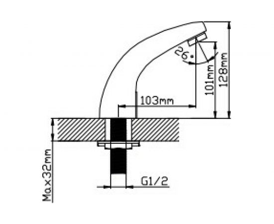 Сенсорный смеситель Potato P0077 – изображение 2