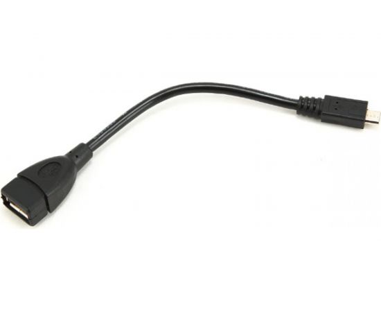 Кабель Cablexpert USB 2.0 OTG USB-AF/Micro-BM, 0.15м, пакет A-OTG-AFBM-001 – изображение 2
