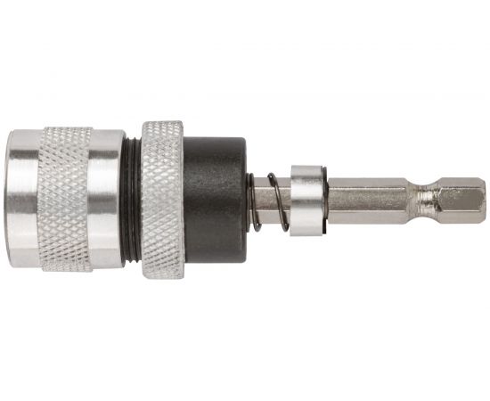 Адаптер с ограничителем глубины и магнитным фиксатором (68 мм; CrV) для бит FIT 57615 – изображение 2