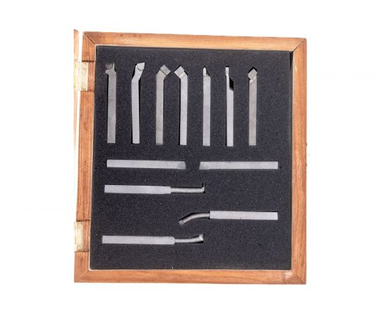 Набор токарных резцов AURA TOOLS 8х8 ВК8 12 шт. 30000808 – изображение 2