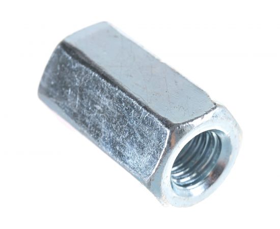 Соединительная гайка Стройметиз DIN6334 М10 цинк 20 шт. 3050068 – изображение 3