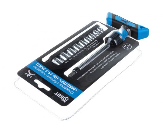 Набор торцевая отвертка с битами КВТ Мастер НБ-11-Т 78710 – изображение 3