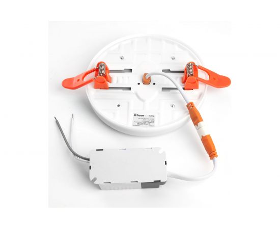 Встраиваемый светодиодный светильник FERON с регулируемым монтажным диаметром, 12W, 4000K, 1200Lm, AL509 41208 – изображение 3