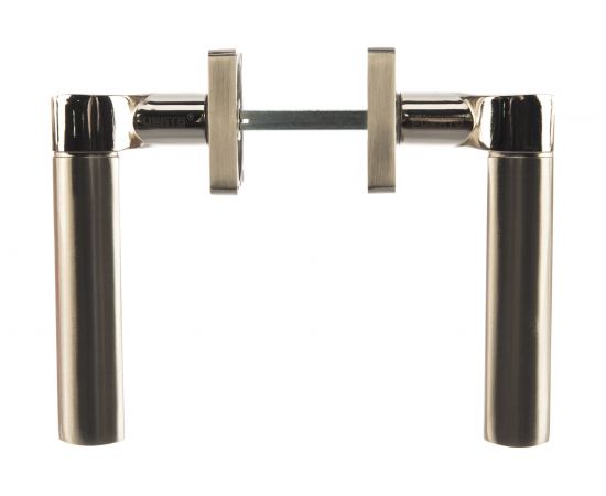 Дверная ручка (никель матовый/никель блестящий) PUERTO AL 522-02 SN/NP – изображение 3