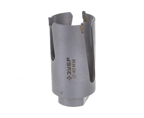 Коронка ПРОФИ Универсальная (40х55 мм; М16) Зубр 29514-40 – изображение 3