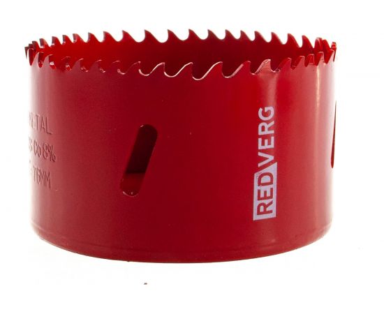 Коронка биметаллическая 76 мм REDVERG 6627119 – изображение 3