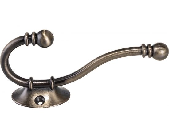Мебельный крючок KERRON Д60 Ш130 В35, античная бронза KR 0180 AB – изображение 4