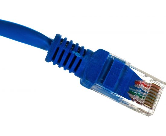 Патч-корд Cablexpert UTP PP12-10M/B кат.5e, 10м, литой, многожильный синий PP12-10M/B – изображение 4