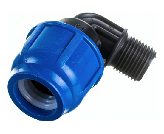 Отвод компрессионный PN16 (20 мм; 1/2"") с наружной резьбой RTP 11548 – изображение 4