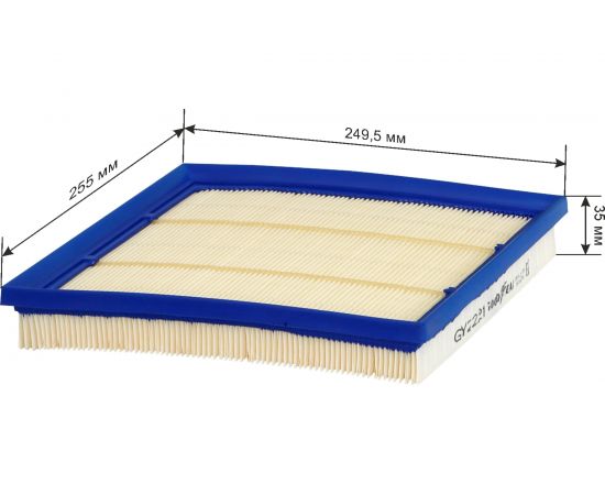 Фильтр воздушный автомобильный Goodyear GY2221 – изображение 4