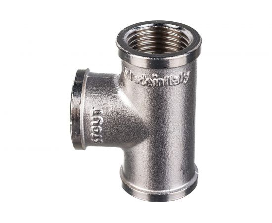 Никелированный тройник STOUT ВВ 1/2 RG008Q0QSVV57E – изображение 4