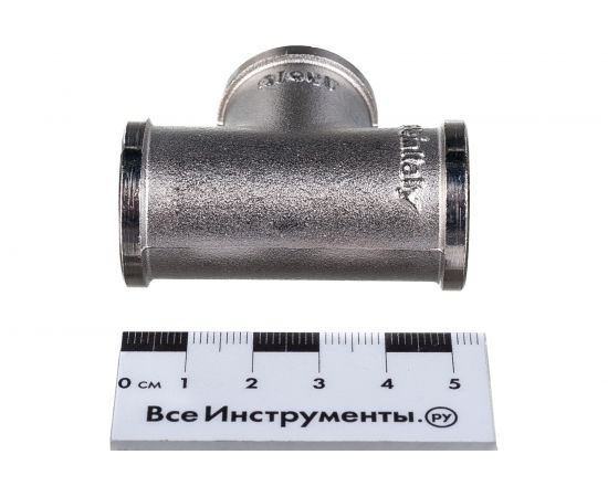 Никелированный тройник STOUT ВВ 1/2 RG008Q0QSVV57E – изображение 5