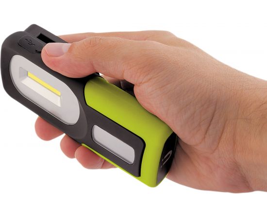 Фонарь ЯРКИЙ ЛУЧ ОPTIMUS ACCU рocket 3W COB 3 реж. 50/100лм, красный, крюк/магнит, Li-Ion 800mA 4606400105824 – изображение 6