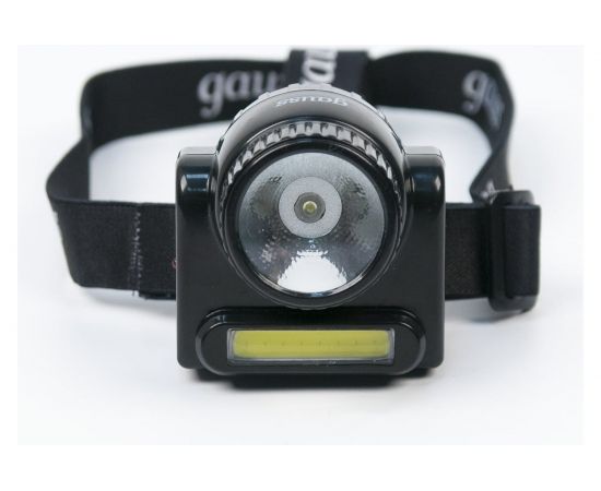 Налобный фонарь Gauss модель GFL309 6W 180lm Lead acid 800mAh LED 1/12/72 GF309 – изображение 6