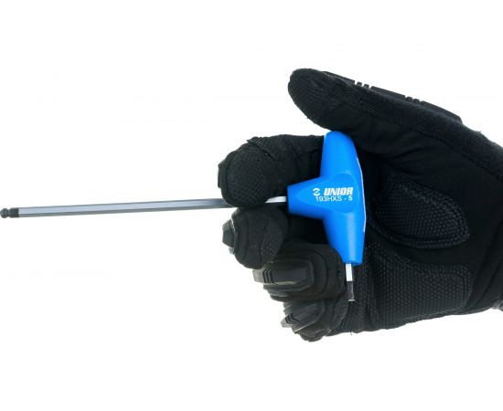 Шестигранный ключ Unior с Т-образной рукояткой с закруглённым жалом 5 мм 3838909082790 – изображение 7