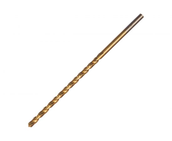 Сверло по металлу Туламаш цилиндрический хвостовик 4.5 мм А1 Р9 нитрид титана ТМ 55427 