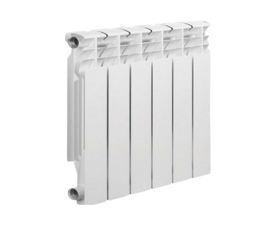 Алюминиевый радиатор отопления Solur PREMIUM 6 секций ALUM06 