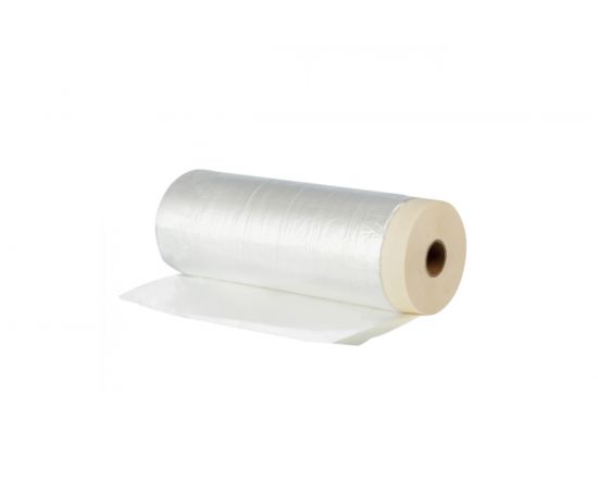 Пленка защитная 1.4х33 м с малярной лентой UNIBOB 211785 