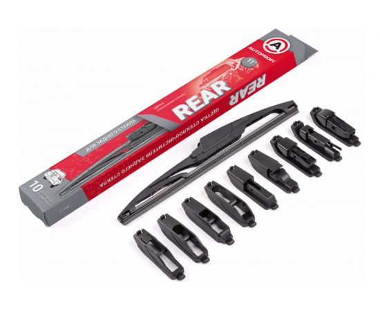 Щетка стеклоочистителя для заднего стекла AUTOPROFI 10 адаптеров RER-12 