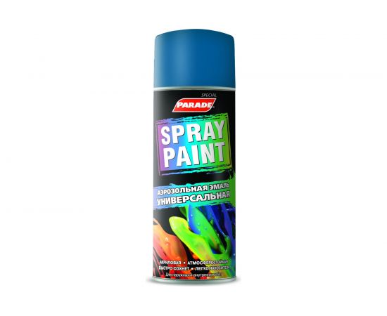 Аэрозольная эмаль PARADE SPRAY PAINT RAL 5005 Сигнальный синий Лк-00008446 