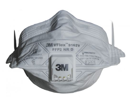 Противоаэрозольная фильтрующая полумаска 3М VFlex 9162V 7100102663 