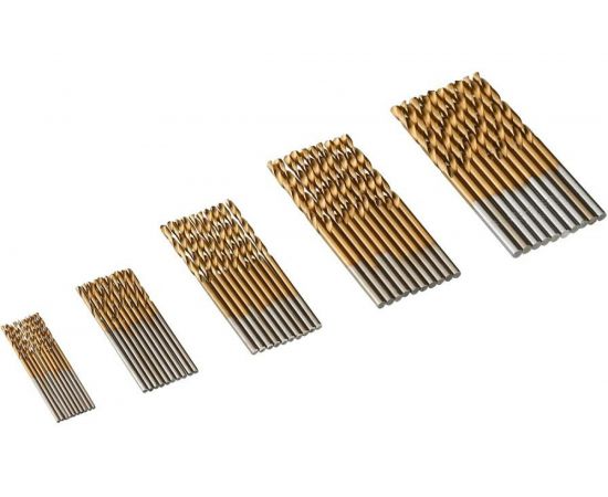 Набор сверл по дереву DS50 (50 шт; 1-3 мм) DEKO 065-0744 