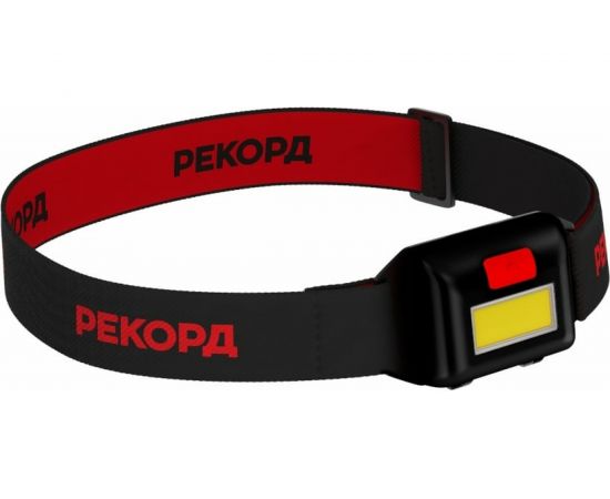 Налобный фонарь РЕКОРД SH-250, 3xLR03, рассеянный свет 2W 24122 