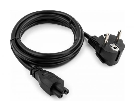 Кабель питания для ноутбуков Cablexpert 1.8м, Schuko- C5, 10А, пакет PC-186-ML12 