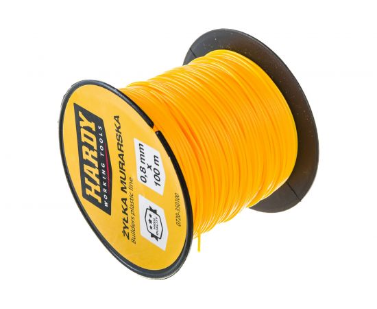 Леска каменщика для разметки HARDY 100 м желтая 0720-350100 