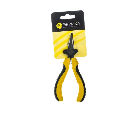 Изогнутые мини тонкогубцы-утконосы ЭВРИКА 4,5 ER-6057B 
