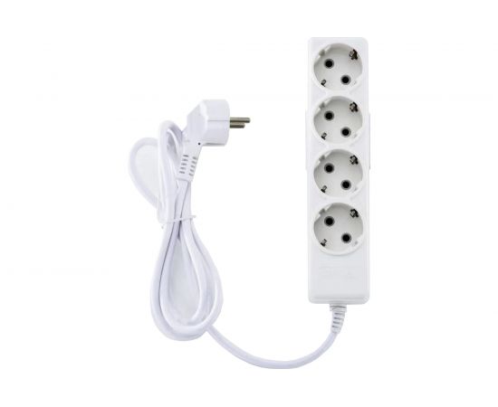Удлинитель ECON ES 142 4 розетки 1.5 метра с заземлением 91402 