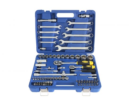 Набор слесарно-монтажного инструмента Калибр НСМ-82 00000075595 