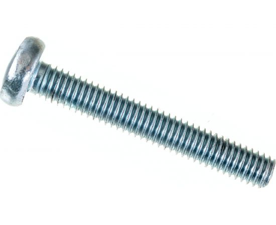 Винт Стройметиз М6х40 DIN 7985, полукруглая головка, цинк уп. 8 шт 3101701 