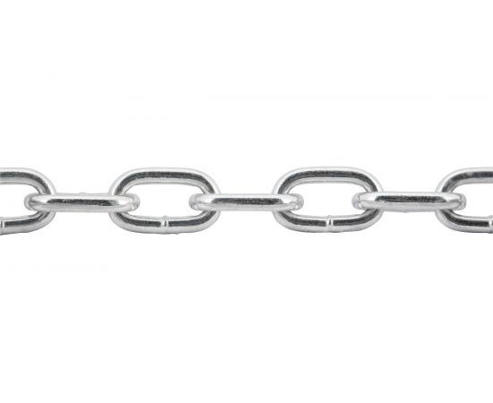 Цепь ВсВ оц., сварн., кор. зв., DIN 766, 8 мм, 1 м 00-00001104 