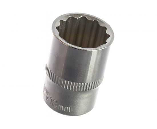 Головка торцевая 12-гранная (13 мм; L=25 мм; 1/4DR) ROCKFORCE RF-5291350 