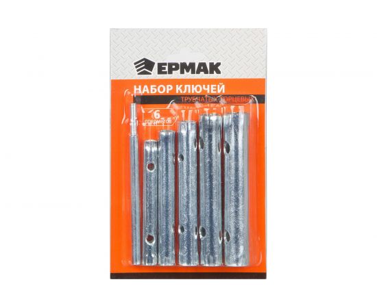 Набор трубчатых торцевых ключей ЕРМАК 6 предметов 650-039 
