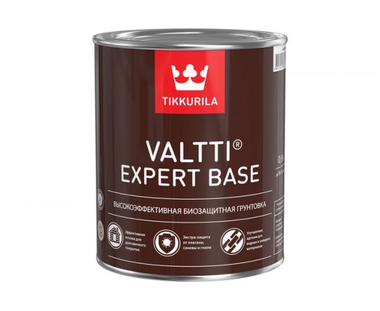Грунтовка TIKKURILA VALTTI EXPERT BASE высокоэффективная, биозащитная 2,7л 700009579 