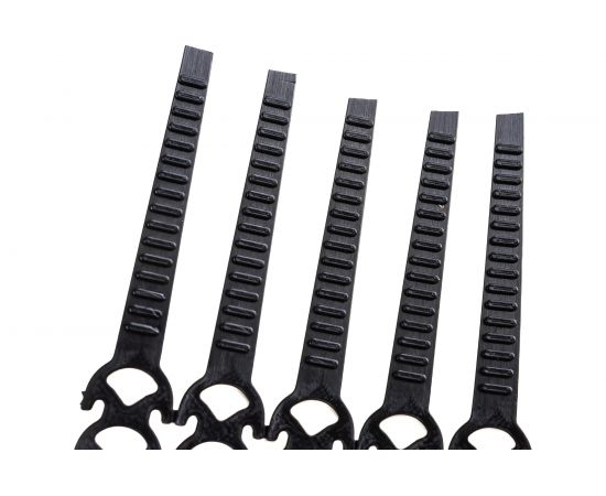 Стяжка TDM ПУ чёрная, многозвенная RS, 10x300, 20 шт. SQ0515-0604 – изображение 12