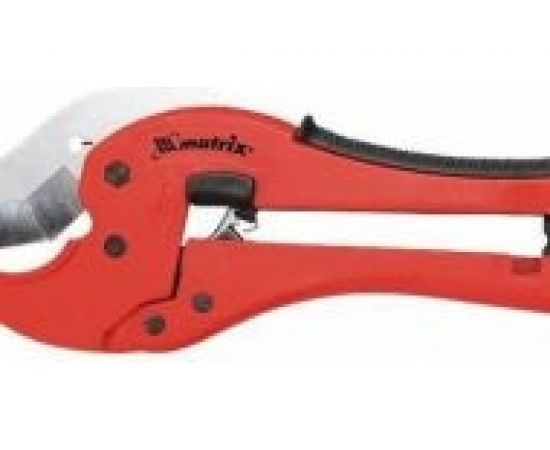 Ножницы для резки изд. из ПВХ, D- до 42 мм, обрезин.опорная рук-ка, порошковое покр-ие рукояток MATRIX 78412 – изображение 2