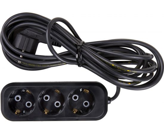 Бытовой удлинитель АТЛАНТ ПВС 3х0,75 ГОСТ 3500Вт 3 гнезда 7м 80012 – изображение 2