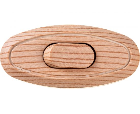 Выключатель на шнур TDM 6А 250В ЭКО сосна SQ1806-0224 – изображение 2