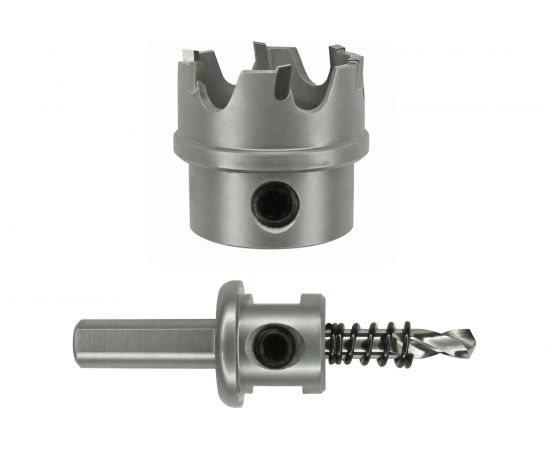 Коронка по металлу HM (35х12 мм; хвостовик 10 мм; комплект) D.BOR HS-HM-12-035-T – изображение 2